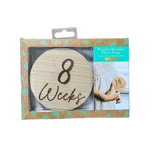 kate & milo Wooden Monthly Photo Props